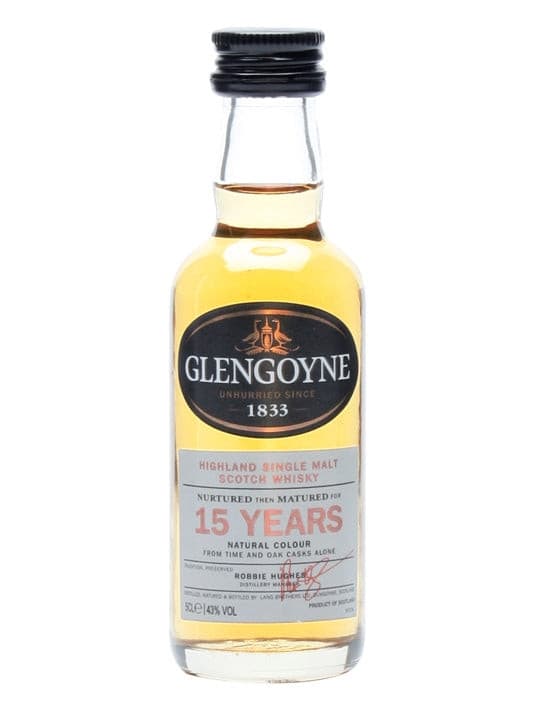 Glengoyne 15yrs 50ml.