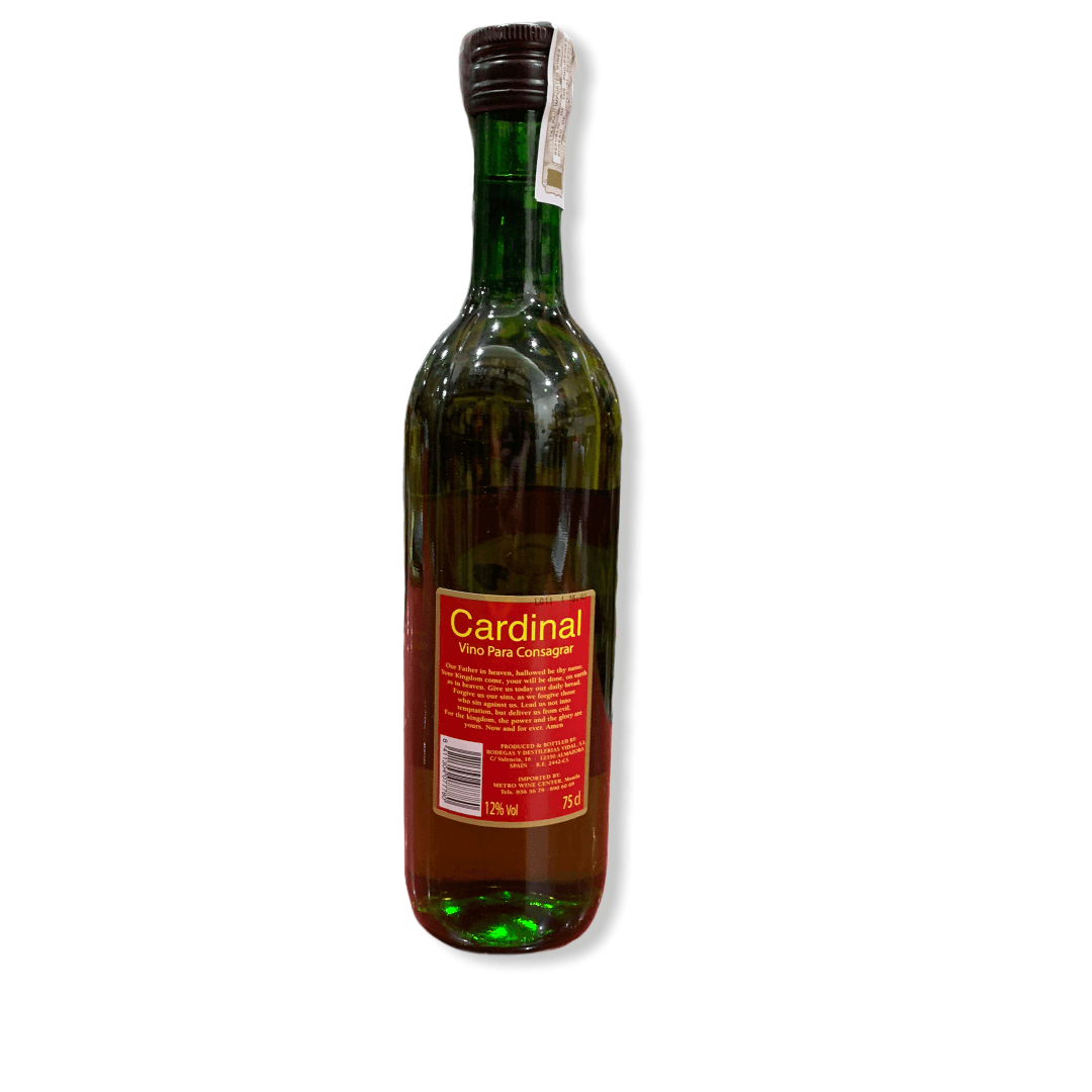 Cardinal Pure Grape Mass Wine 750ml - Wines N Drinks