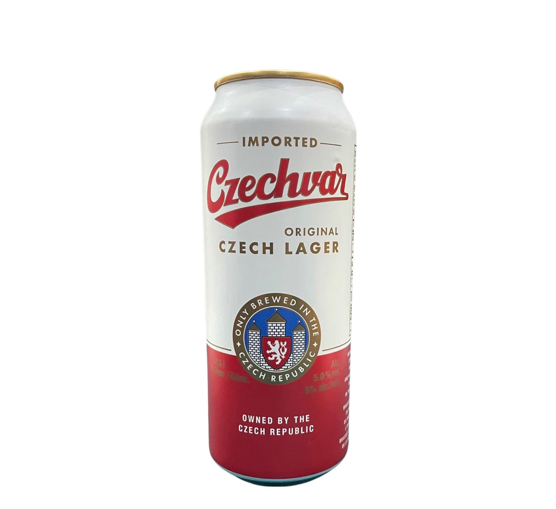 Czechvar Premium Lager can 500ml - Wines N Drinks