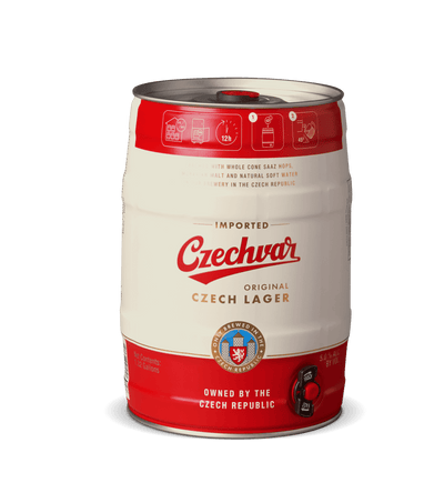 Czechvar Mini Keg 5Liters - Wines N Drinks