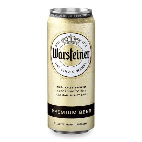 Warsteiner 2 Calici Birra 0.40