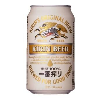 Kirin Ichiban Japanese Beer Can 330ml.