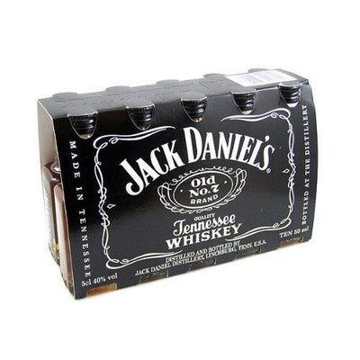 Jack Daniels 50ml pet btl - 10pcs - Wines N Drinks