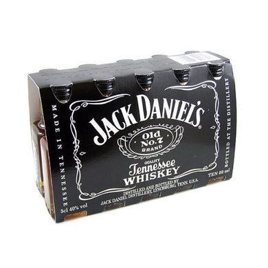 Jack Daniels 50ml x 10s.