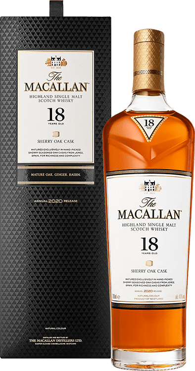 Macallan 18yo Sherry Oak Cask 700ml - Wines N Drinks