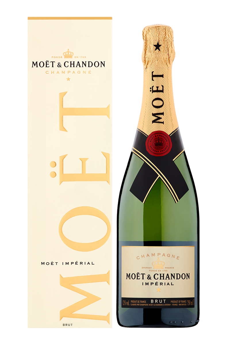 Brut and Imperial Moet Champagne 750ml | Chandon
