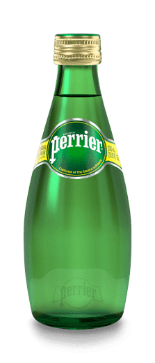 Perrier Sparkling Water.