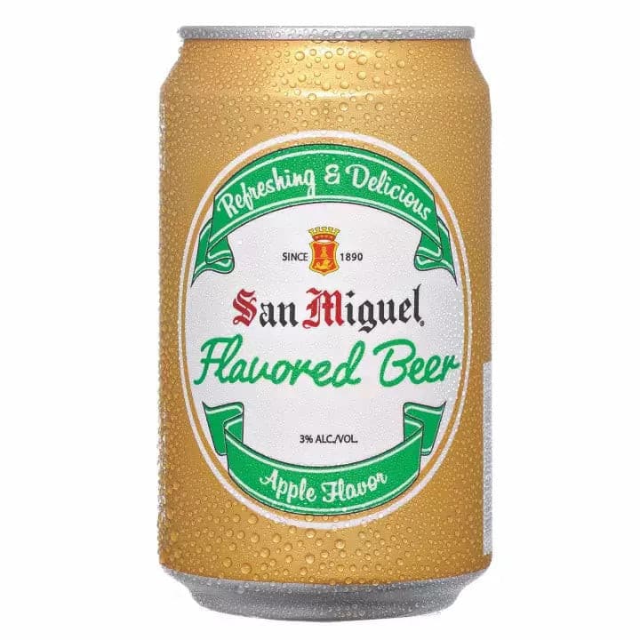 San Miguel Flavored Beer can 330ml.