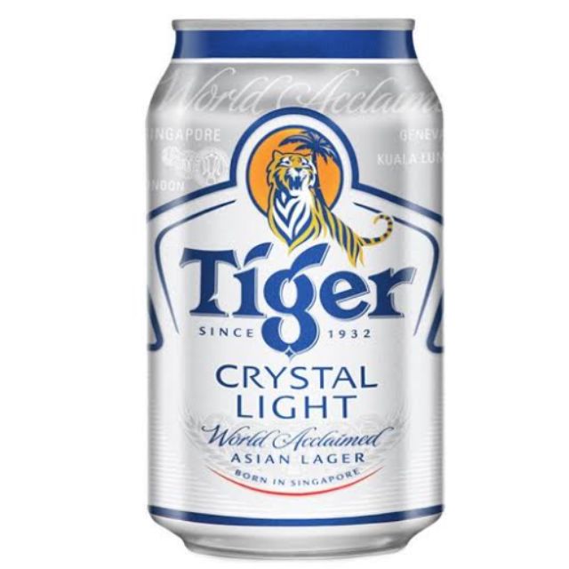 Tiger Crystal Light Can 330ml.
