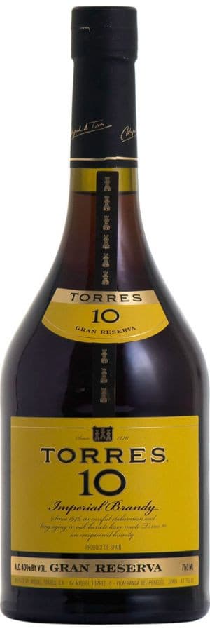 Torres 10 Gran Reserva Brandy