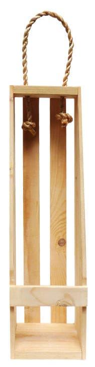 Single Wooden Crate - Wines N Drinks